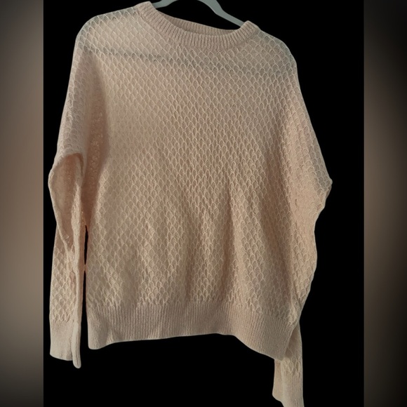 Standard Cloth Semi Sheer honeycomb Sweater NWOT - Picture 2 of 3